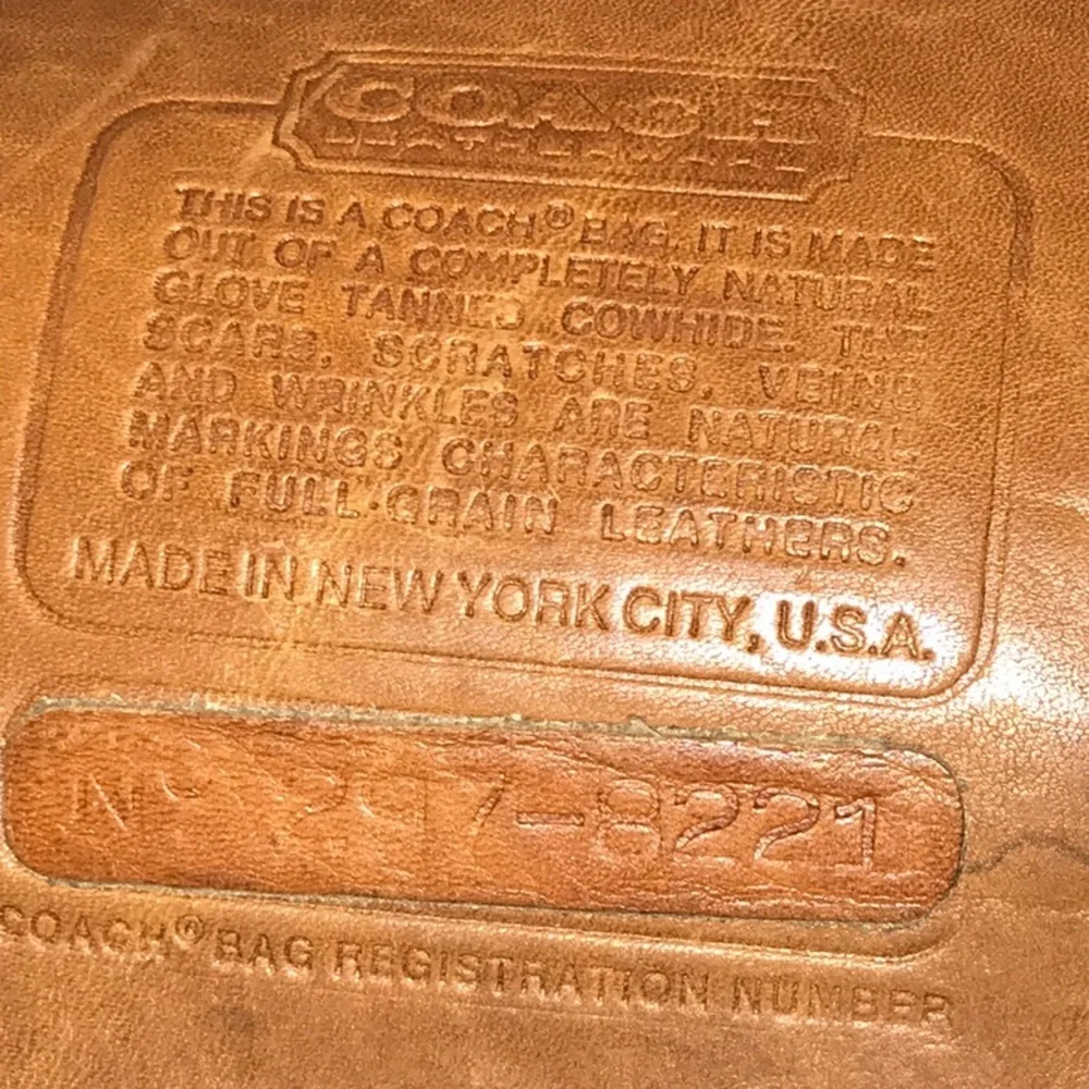 Vintage Coach Briefcase